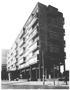 Perronet House soon after completion in 1970